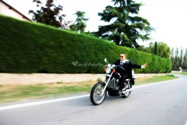 Matrimonio tema Harley Davidson