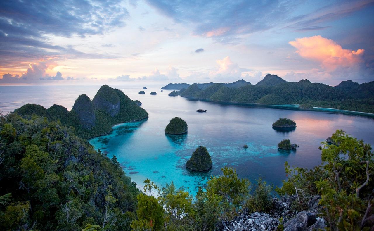 panorama Raja Ampat -viaggio di nozze Indonesia