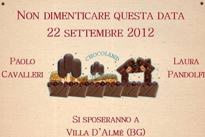 Save the Date con magnete