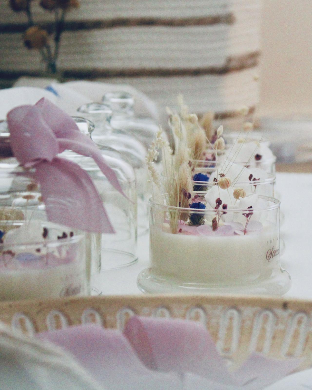 candele bomboniere matrimonio fai da te