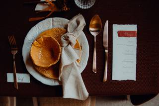 menù di matrimonio rustico