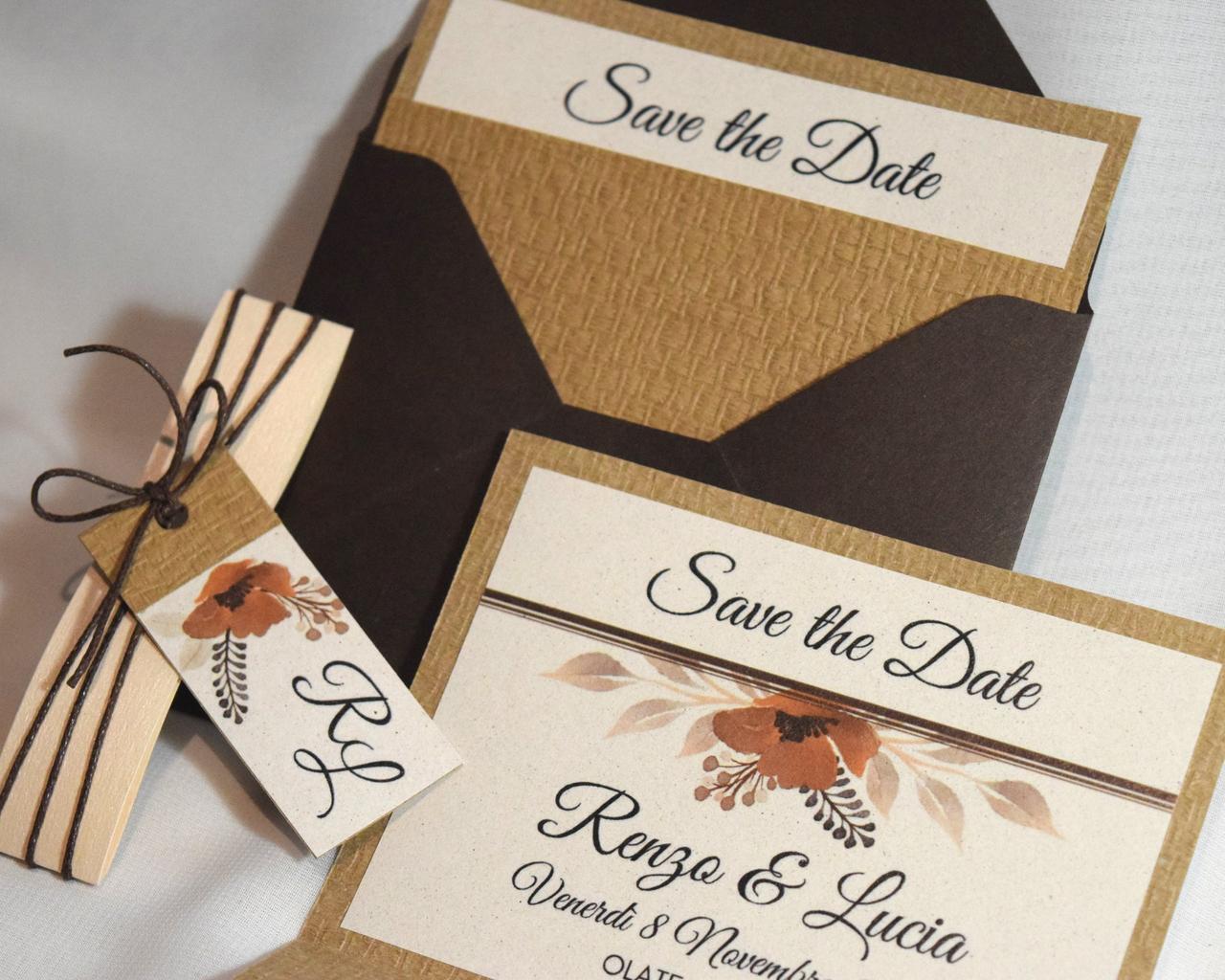 save the date personalizzato