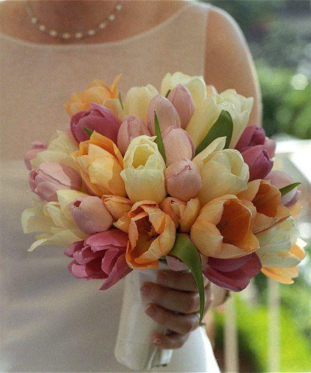 Bouquet Tulipani Sposa Idee Per Una Composizione Da Sogno