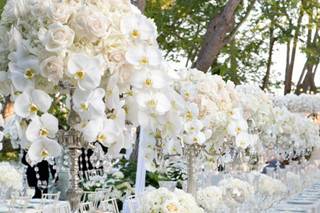 mise en place matrimonio bianco