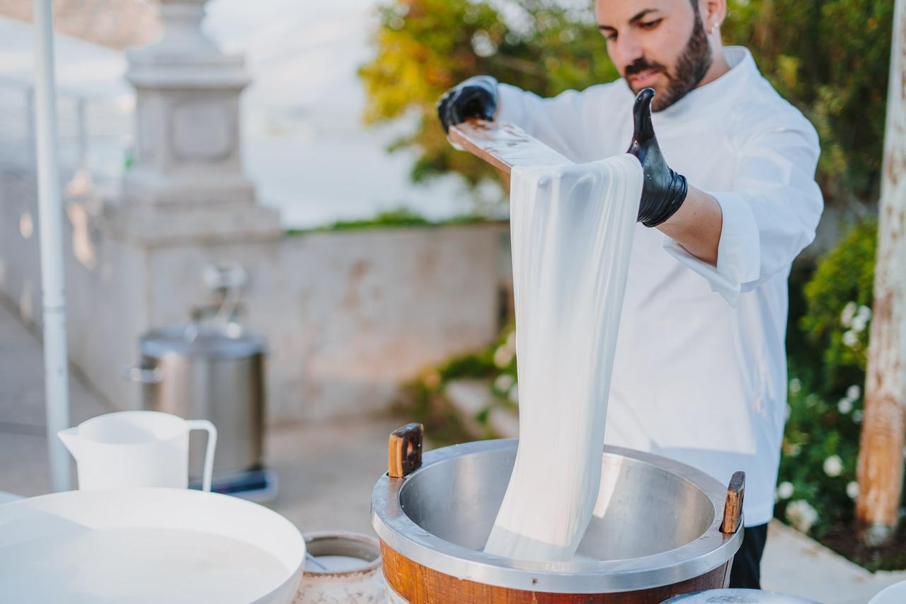 caro che fa la mozzarella- angoli matrimonio