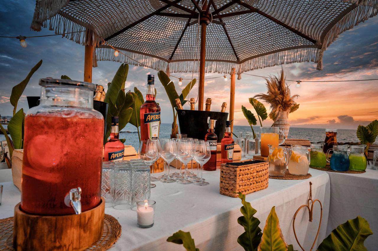 angolo aperitivo e cocktail sulla spiaggia- sposarsi al mare