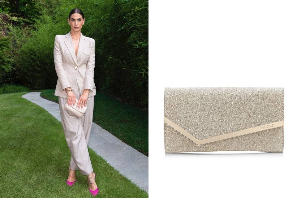 pochette da matrimonio ispirate a quelle di Melissa Satta