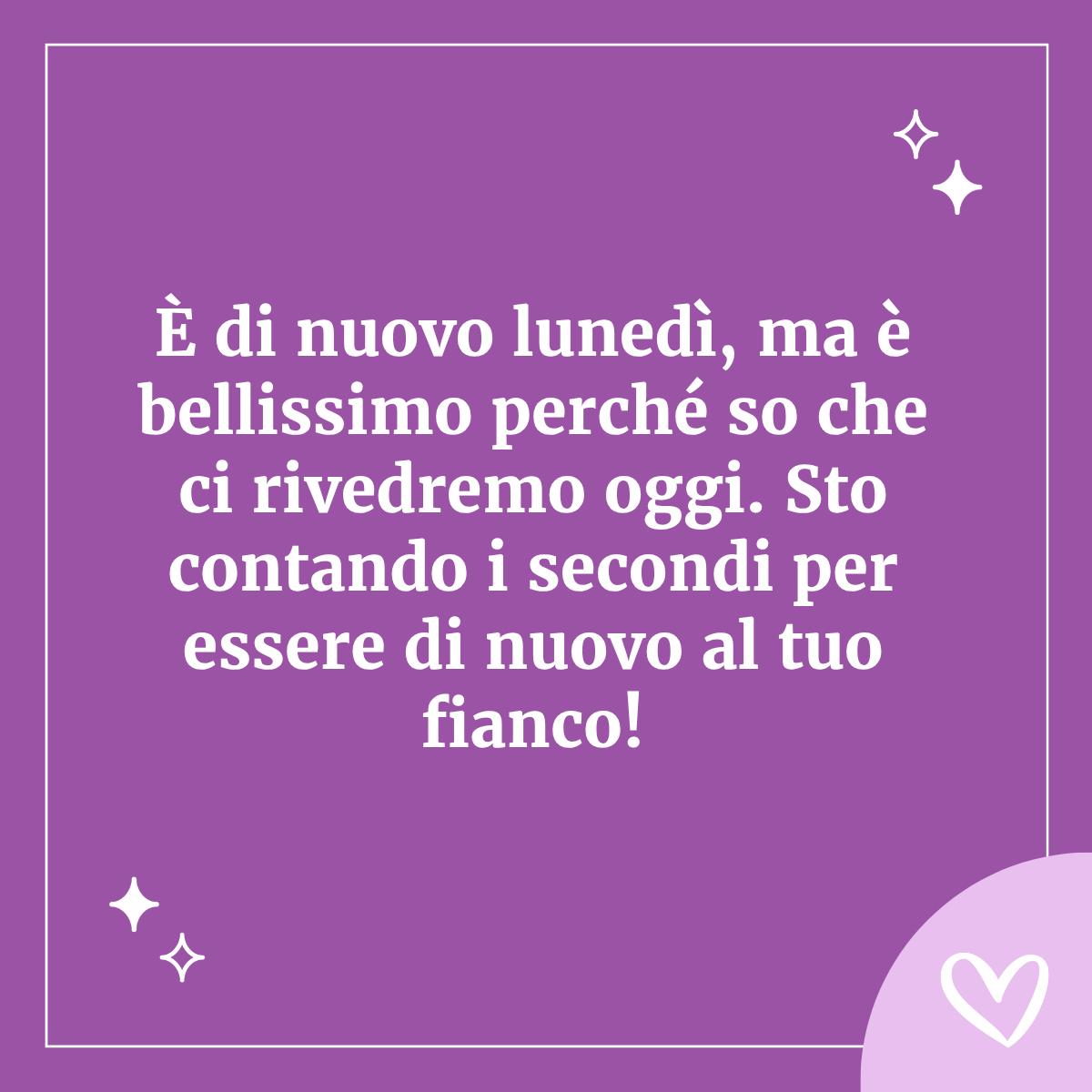 frasi buongiorno amore a distanza