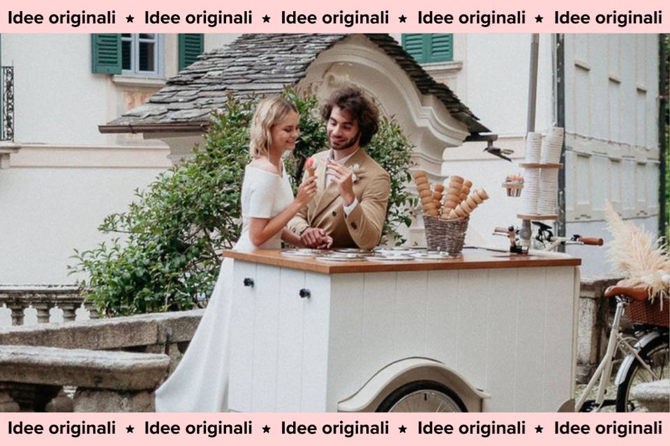 Carretto gelati matrimonio: l’idea più golosa per un ricevimento vintage