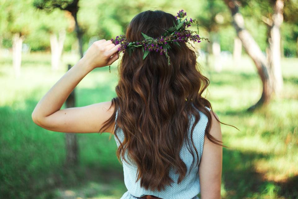 Cuffia capelli a accessori per l'acconciatura dei capelli