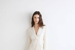 Abito da sposa seconde nozze completo con gonna