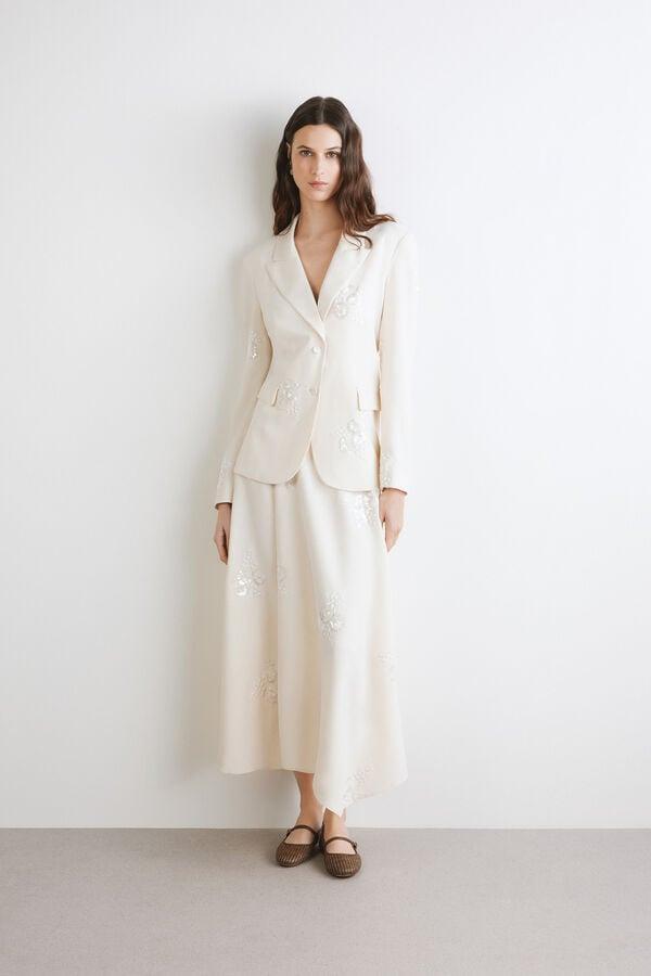 Abito da sposa seconde nozze completo con gonna