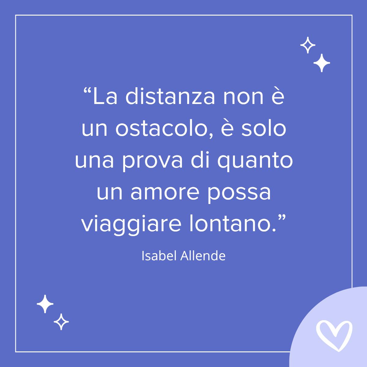 citazioni amore a distanza