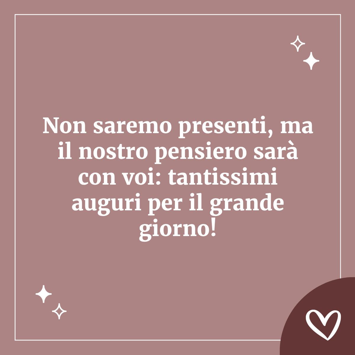 frase per riufiutare invito matrimonio