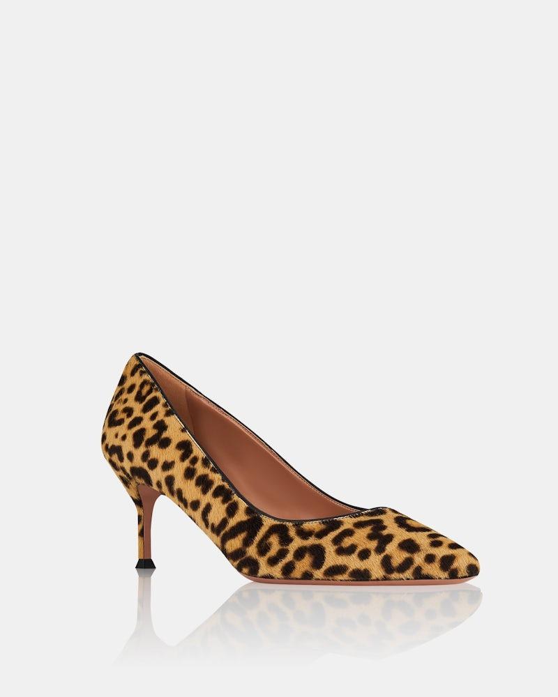 scarpe per matrimonio invitata décolleté fantasia animal