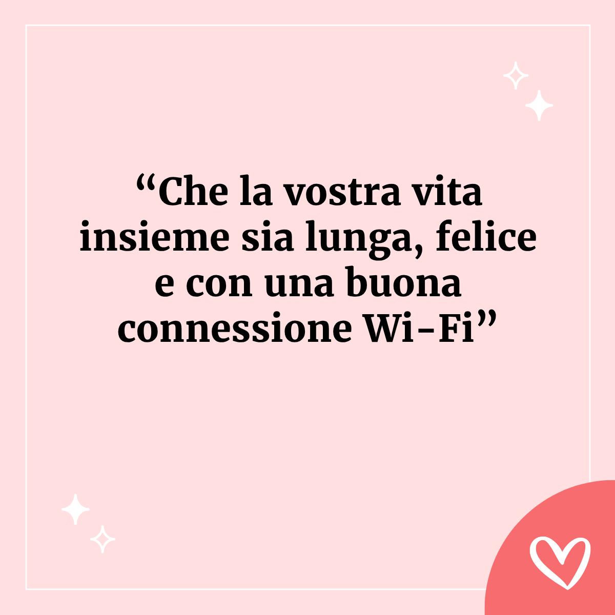 frase divertente per la convivenza