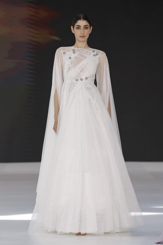 abito da sposa stile impero greco