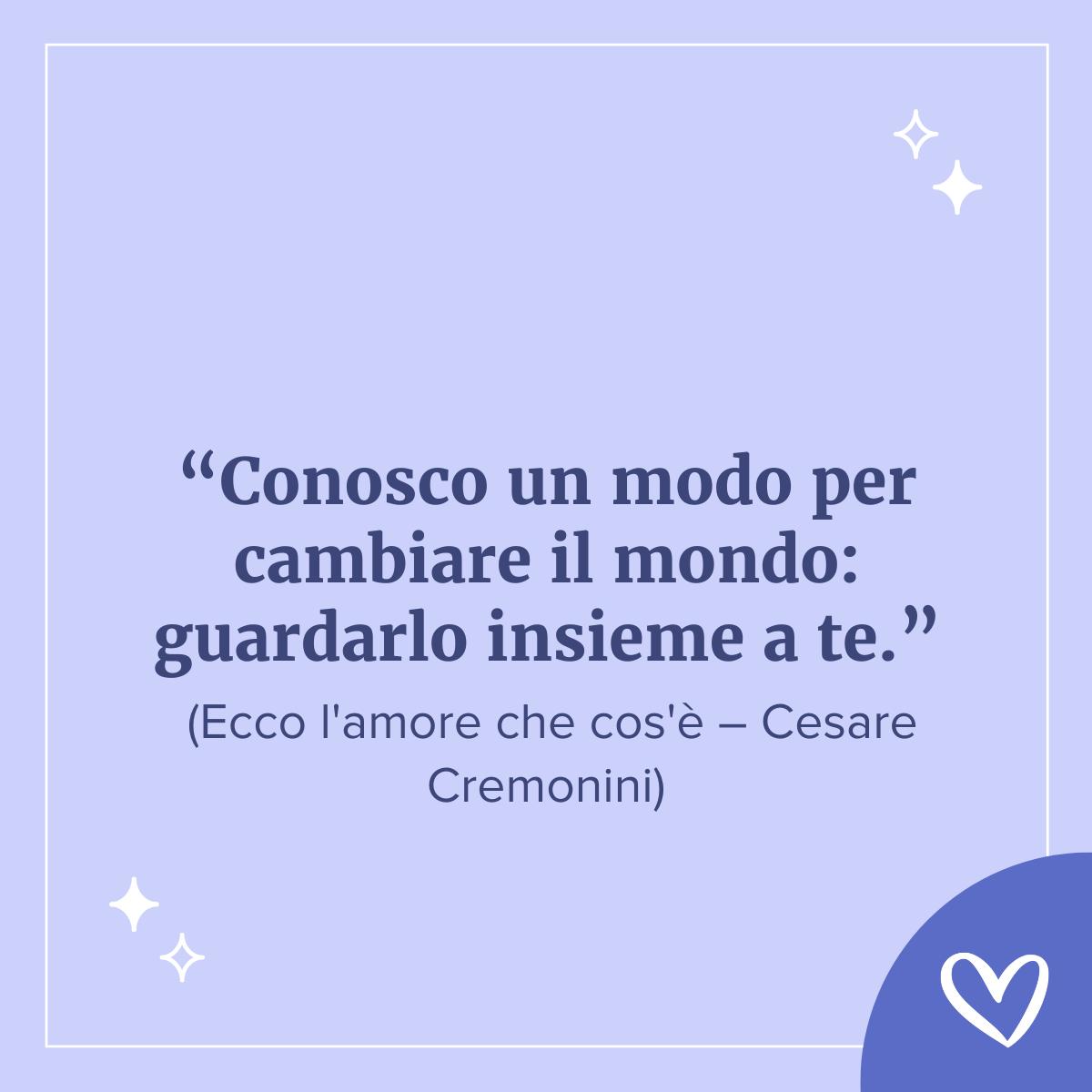 frasi promessa matrimonio canzoni Cremonini