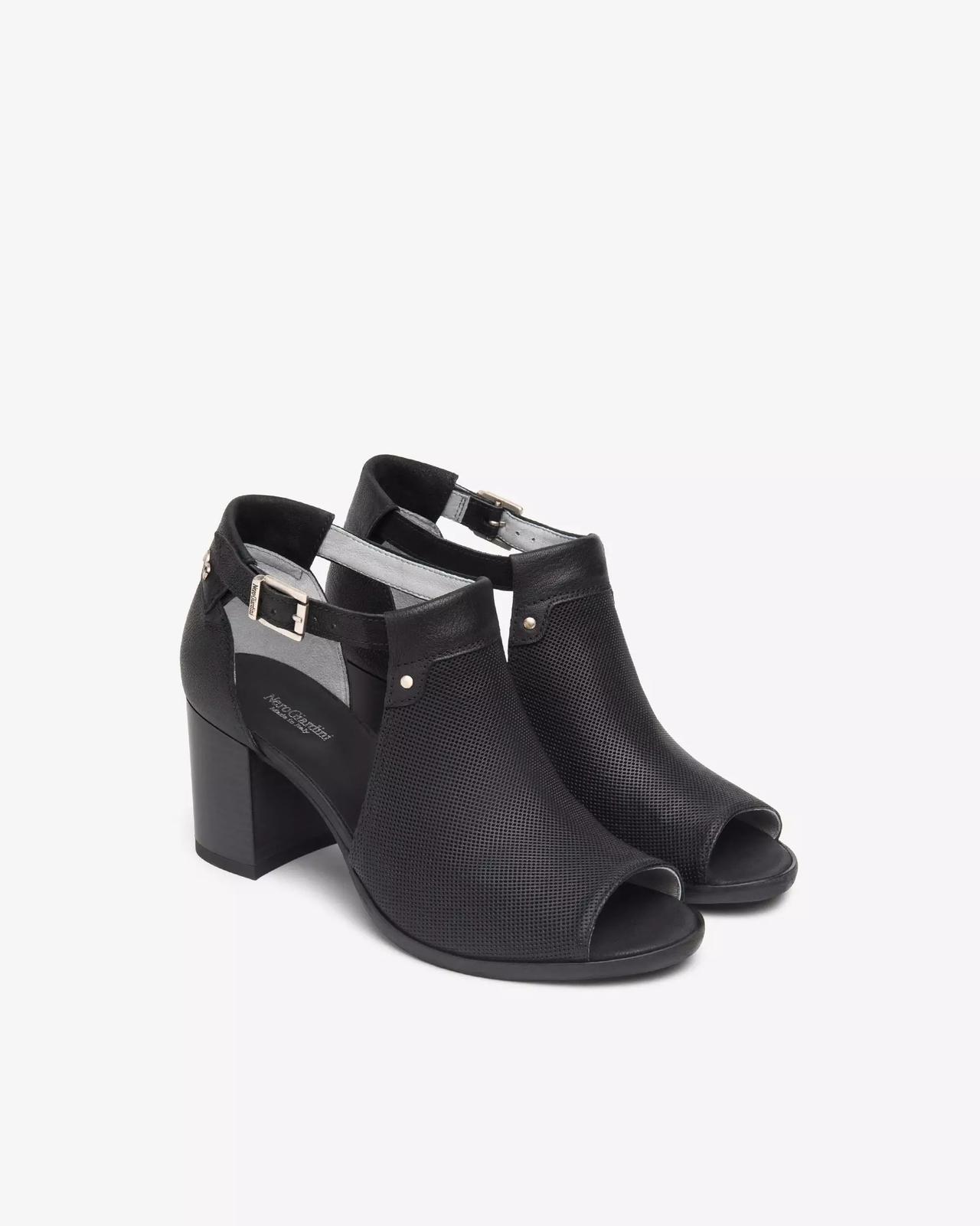 scarpe per matrimonio invitata nere open toe