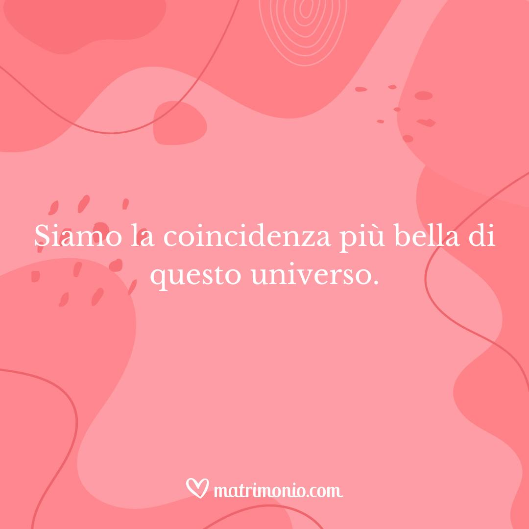 frase d'amore breve per matrimonio