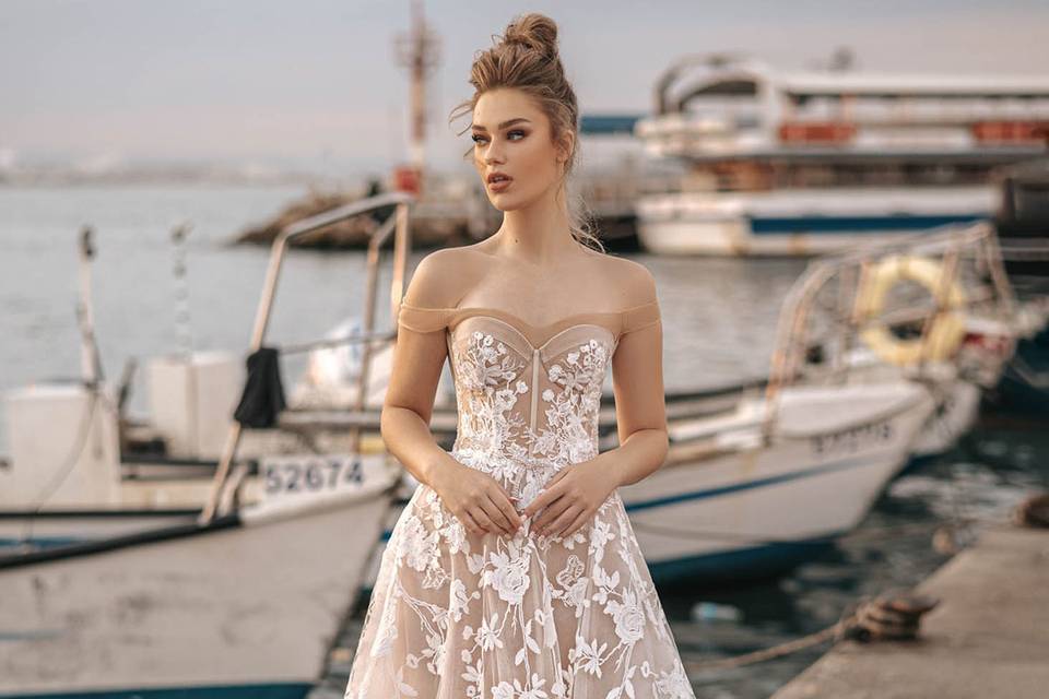 abito da sposa nude