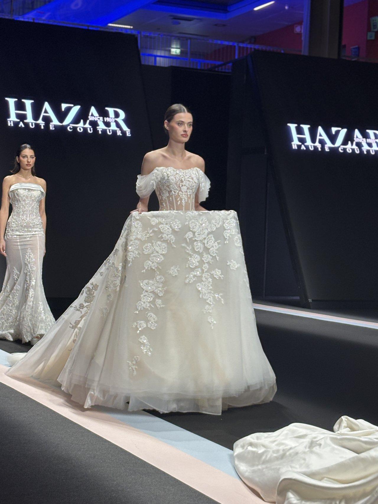 abiti sposa con gonne maxi