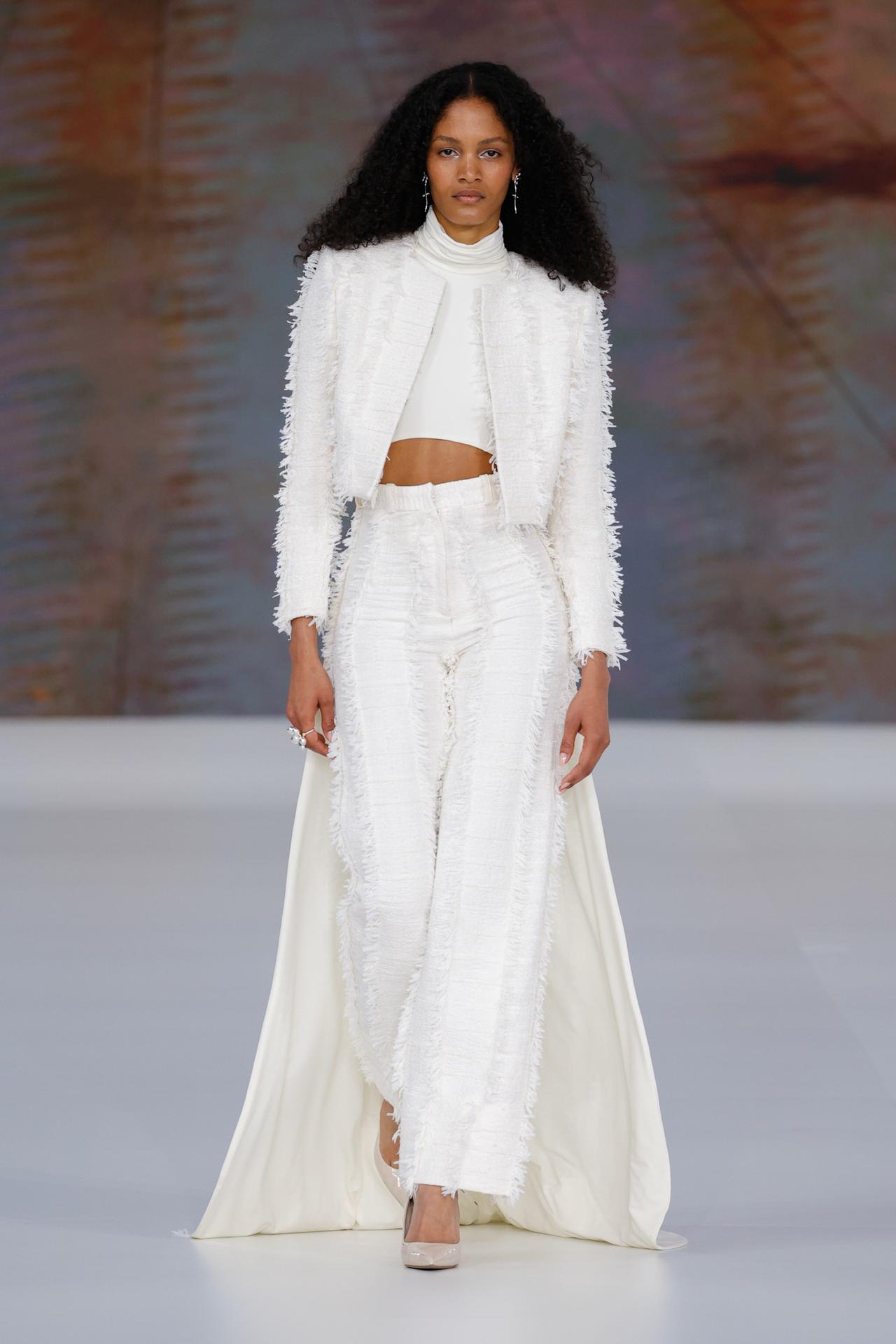 Abito da sposa alternativo due pezzi