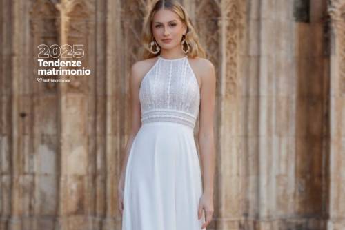 Abito sposa scollo americana: tipologie, tendenze e consigli utili