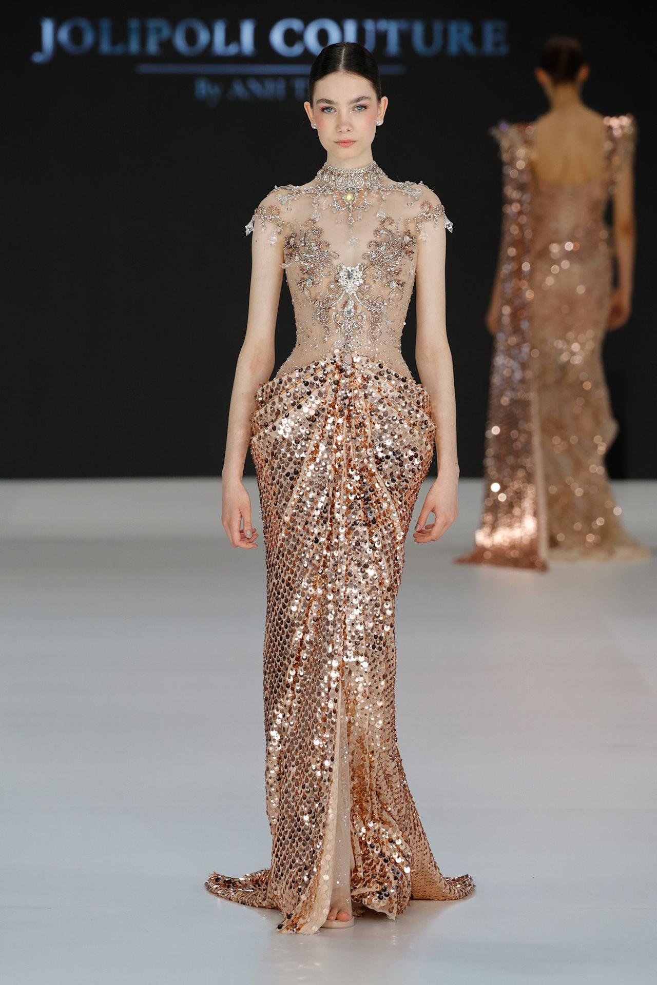 Abito da sposa alternativo oro