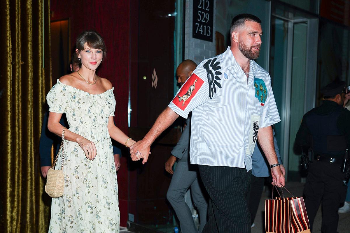 Taylor Swift e Travis Kelce 