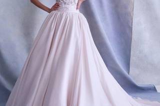 Abito da sposa seconde nozze linea ad A