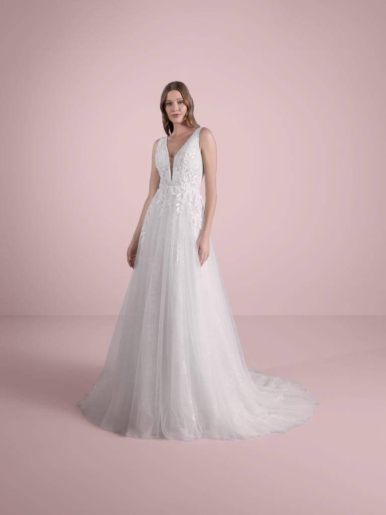 abito da sposa redingote Nicole Milano