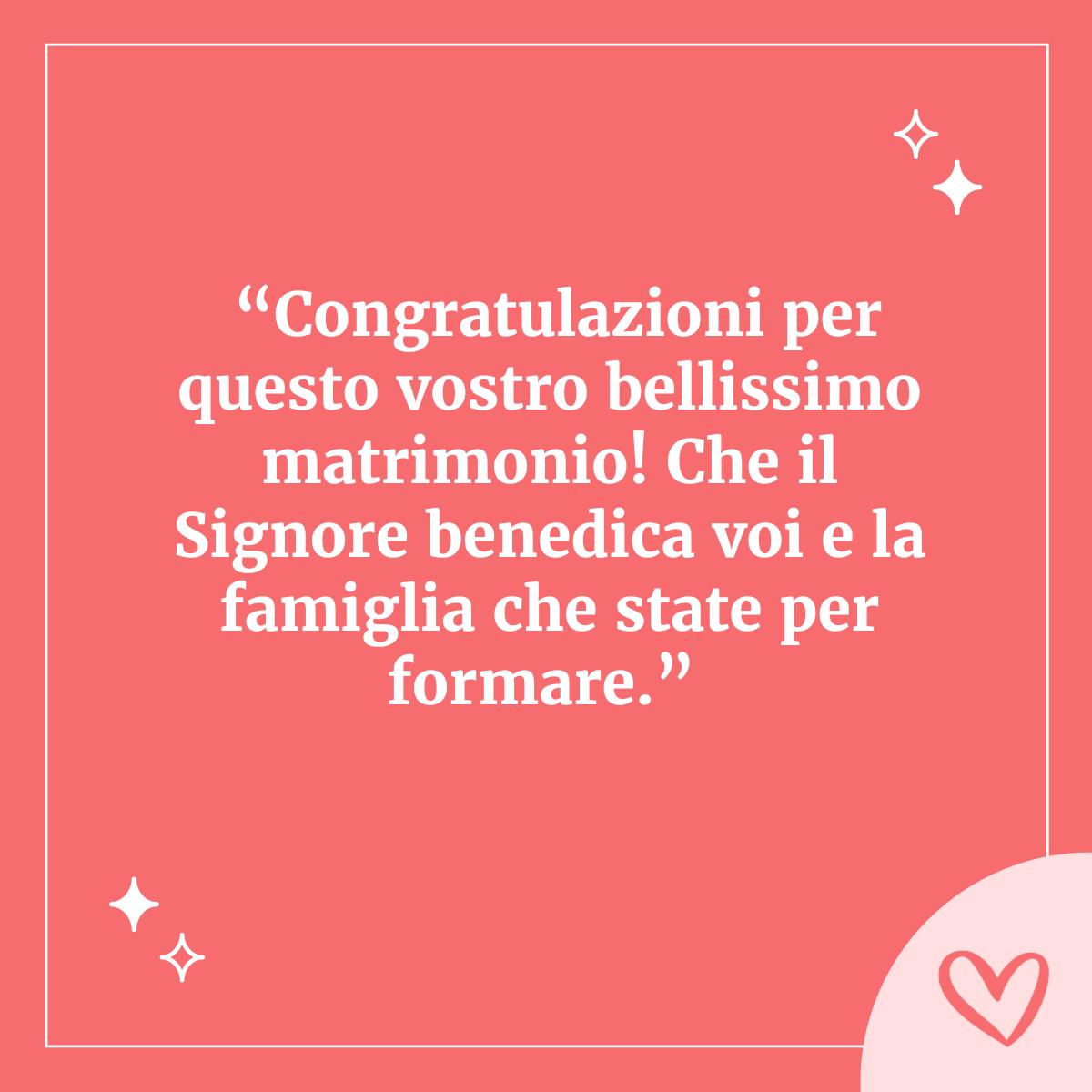 frasi matrimonio religiose