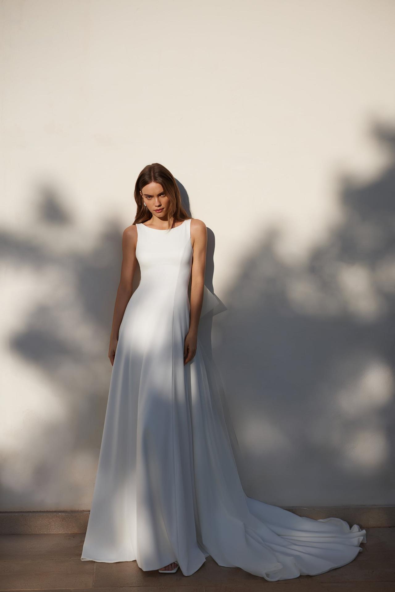 Abito da sposa seconde nozze minimal