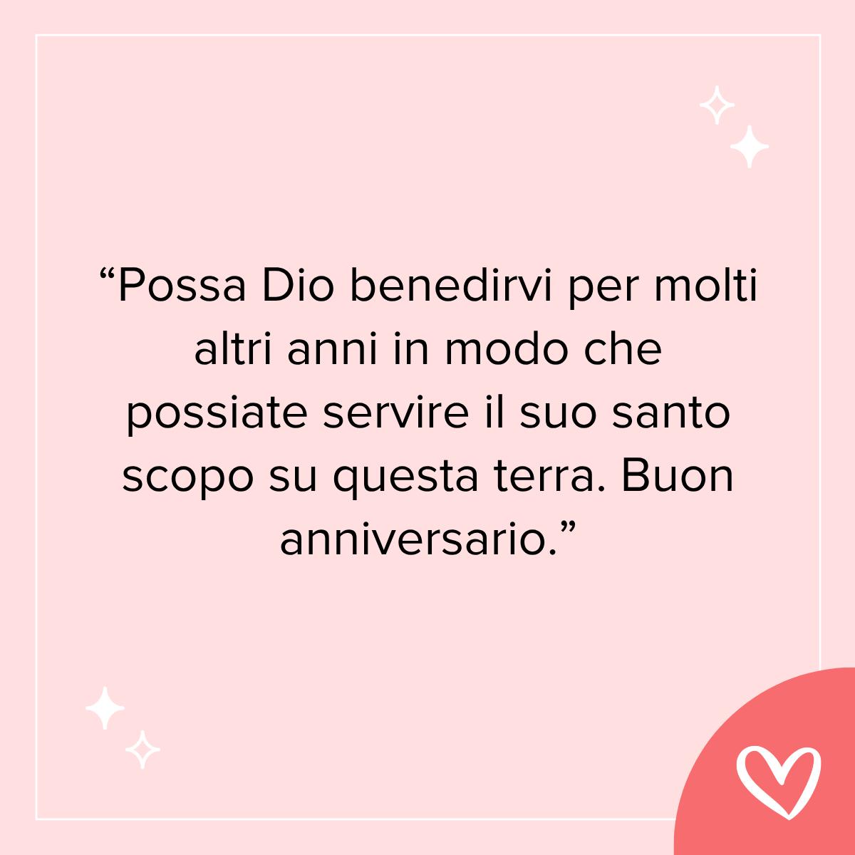 frase religiosa per anniversario di matrimonio