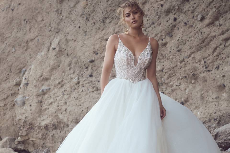 Tulle Rigido Sposa Bianco Seta