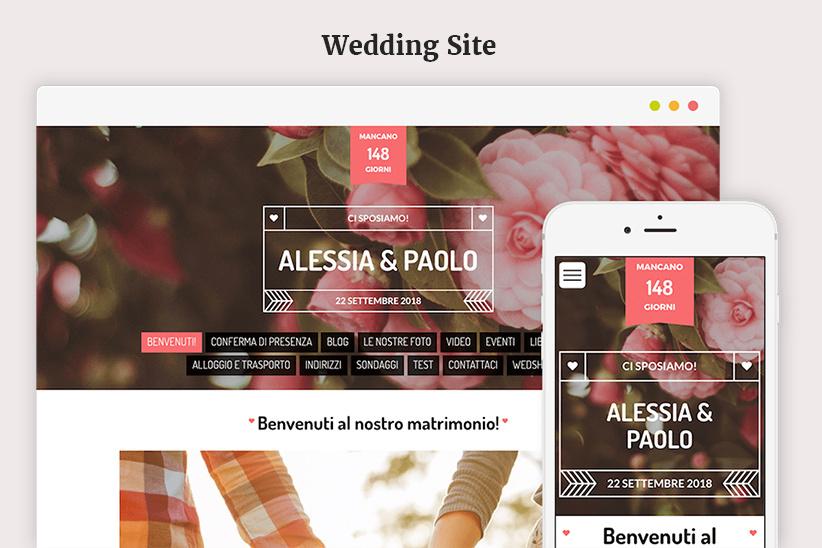 wedding site