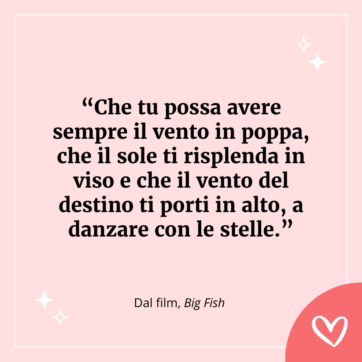 frasi romantiche tratte da film Big Fish
