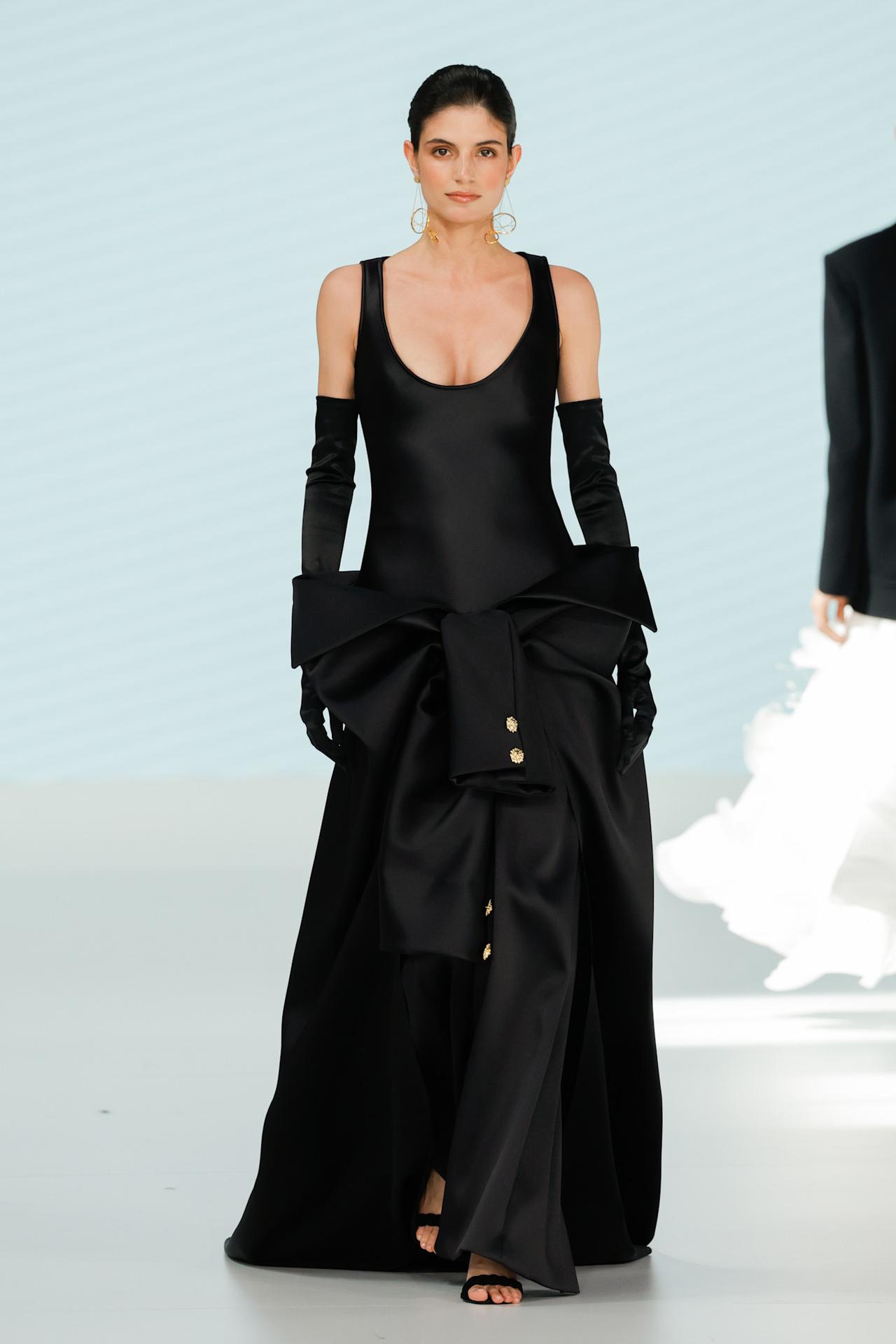 Abito da sposa alternativo nero