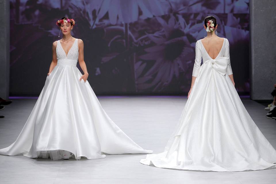 Abiti da sposa Aire Barcelona 2020: una collezione semplicemente moderna