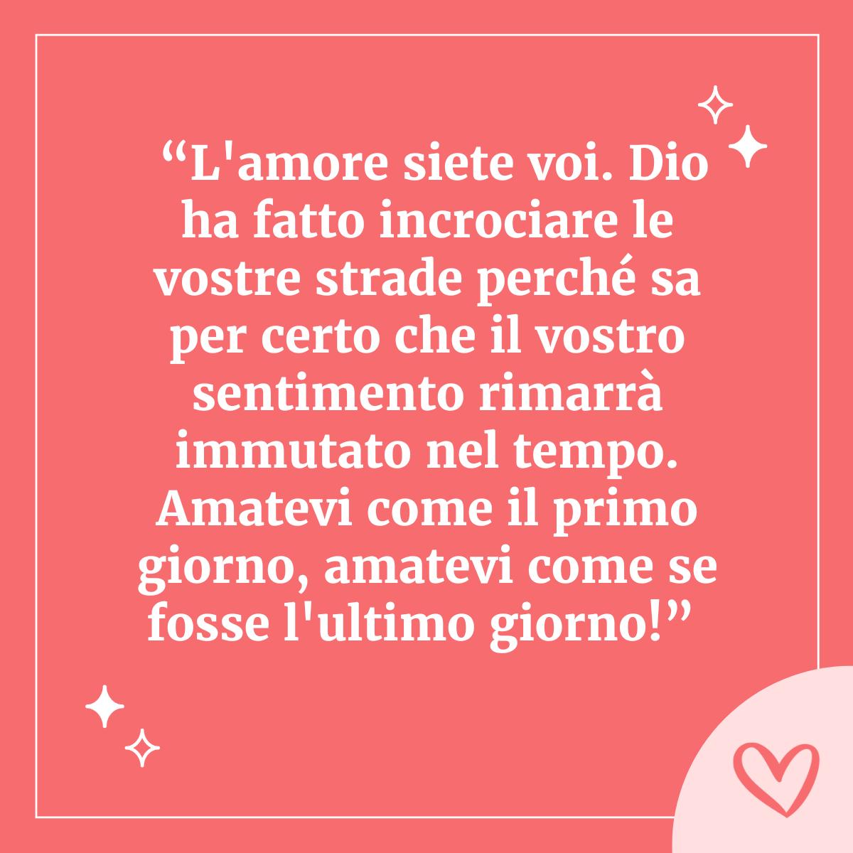 frasi matrimonio religiose