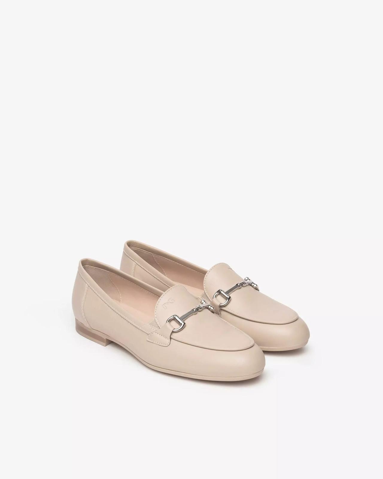 scarpe per matrimonio invitata mocassino avorio