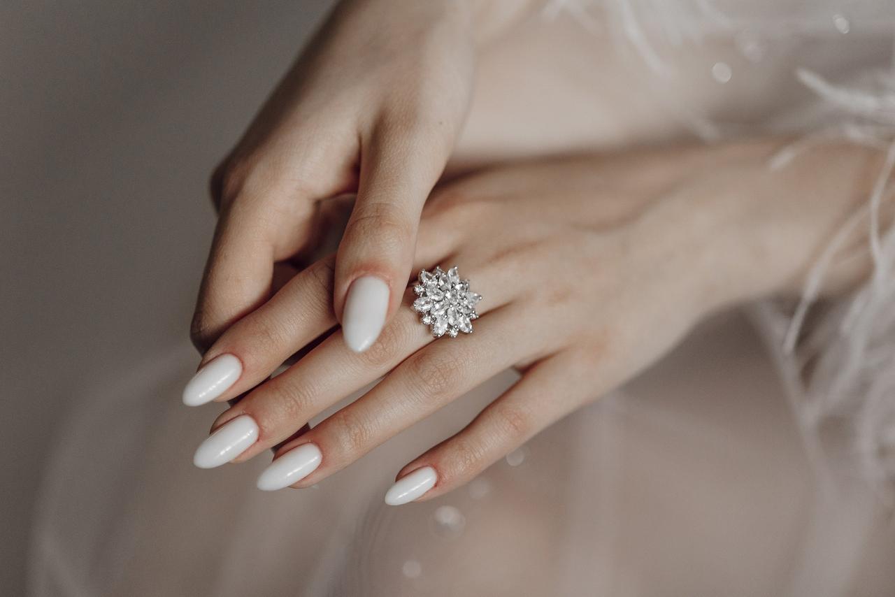 Unghie sposa matrimonio nude