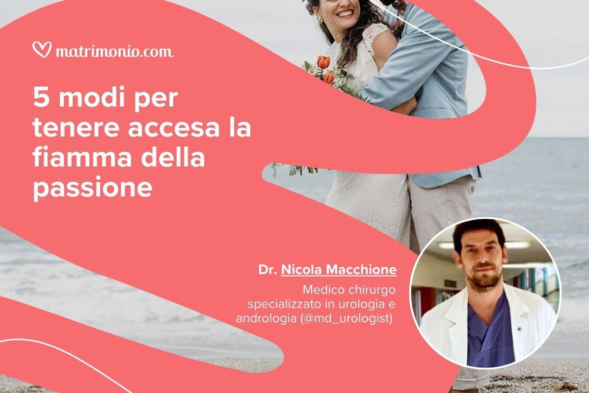 dottor Nicola Macchione consigli sul sesso