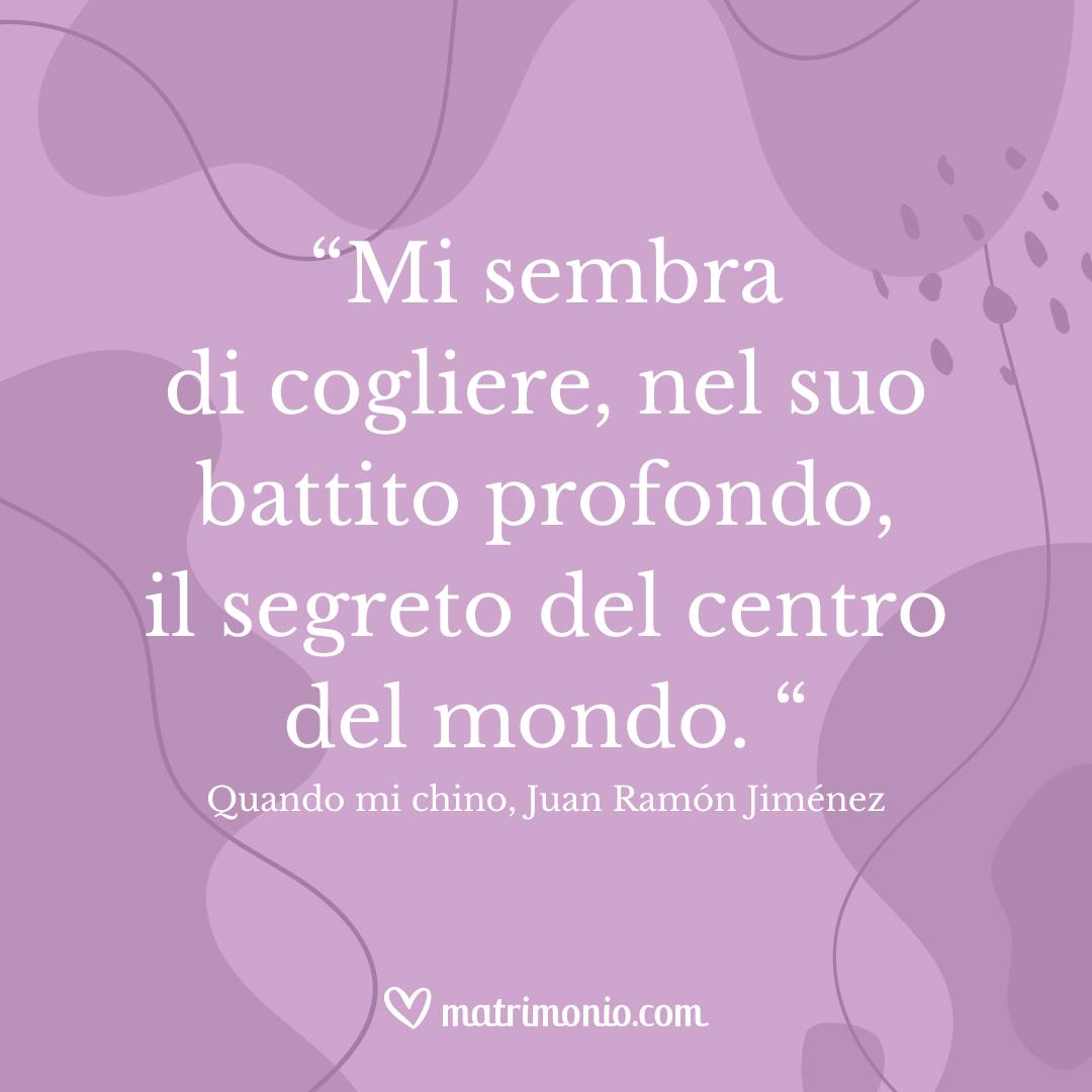 poesie d'amore breve Juan Ramon Jimenez