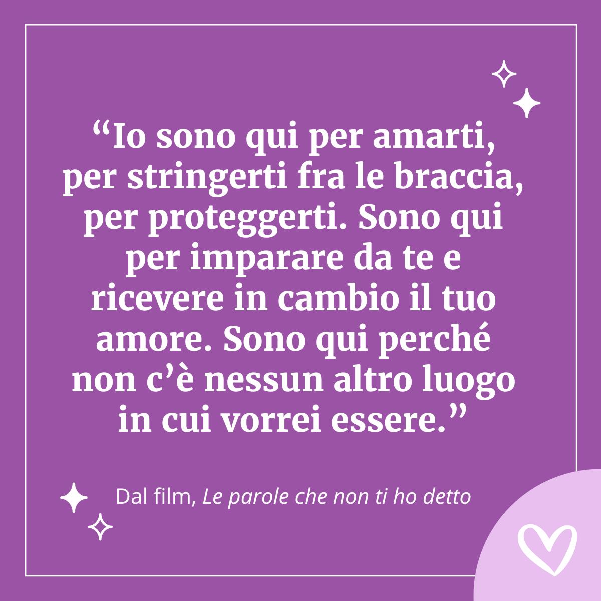 frasi romantiche tratte dal film le parole che ti ho detto