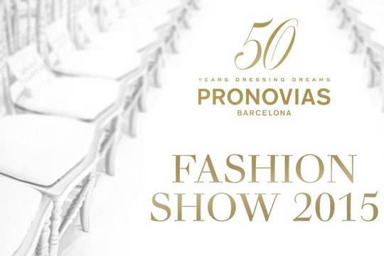 Sfilata Pronovias 2015 in diretta