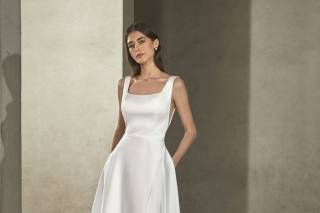Abito da sposa seconde nozze minimal