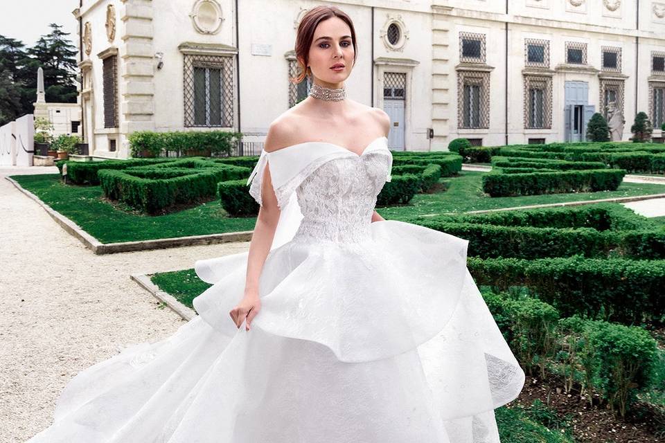 Abiti da sposa on sale verde