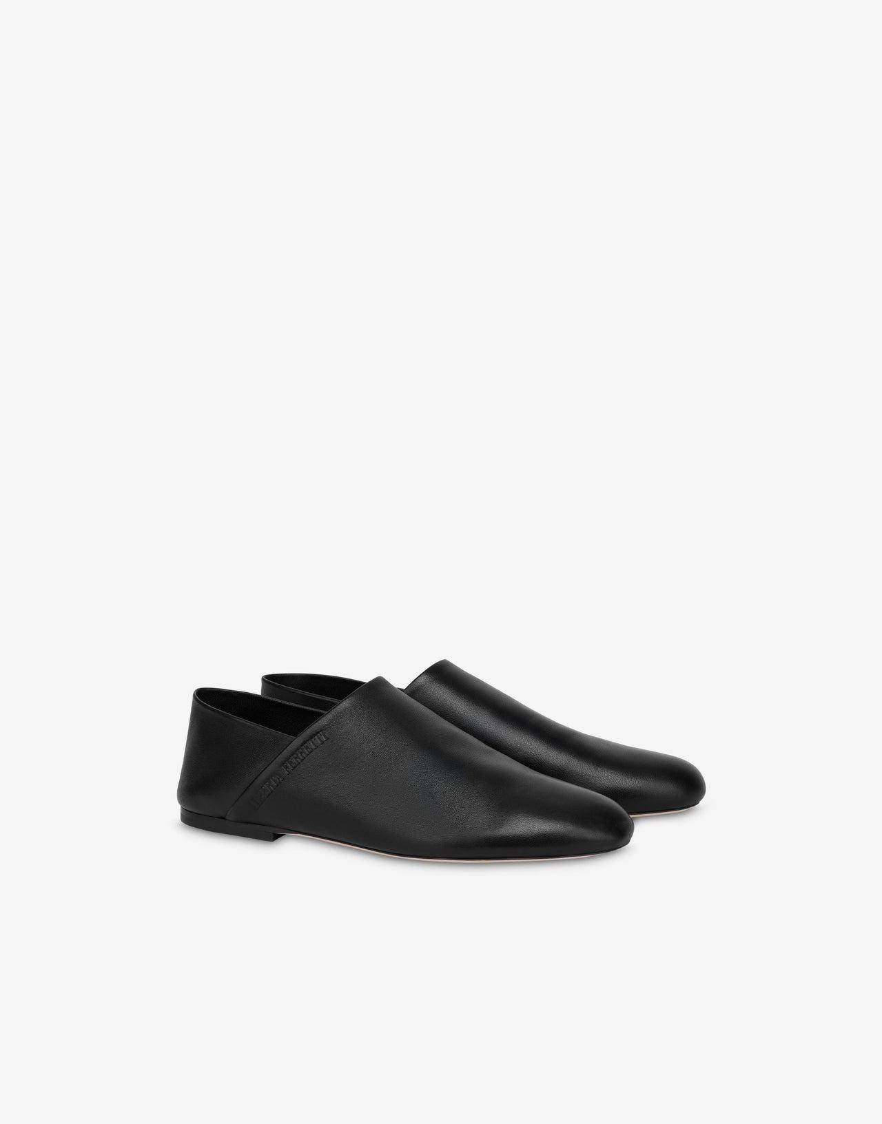 scarpe per matrimonio invitata slipper nere